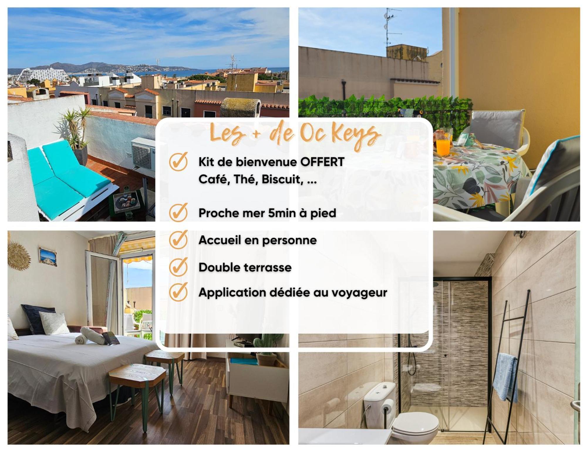 La Petite Venise Empuriabrava Solarium Vue Mer, 2 Terrasses Clim Parking Free Oc Keys 외부 사진